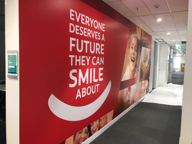 Colgate Internal Signage
