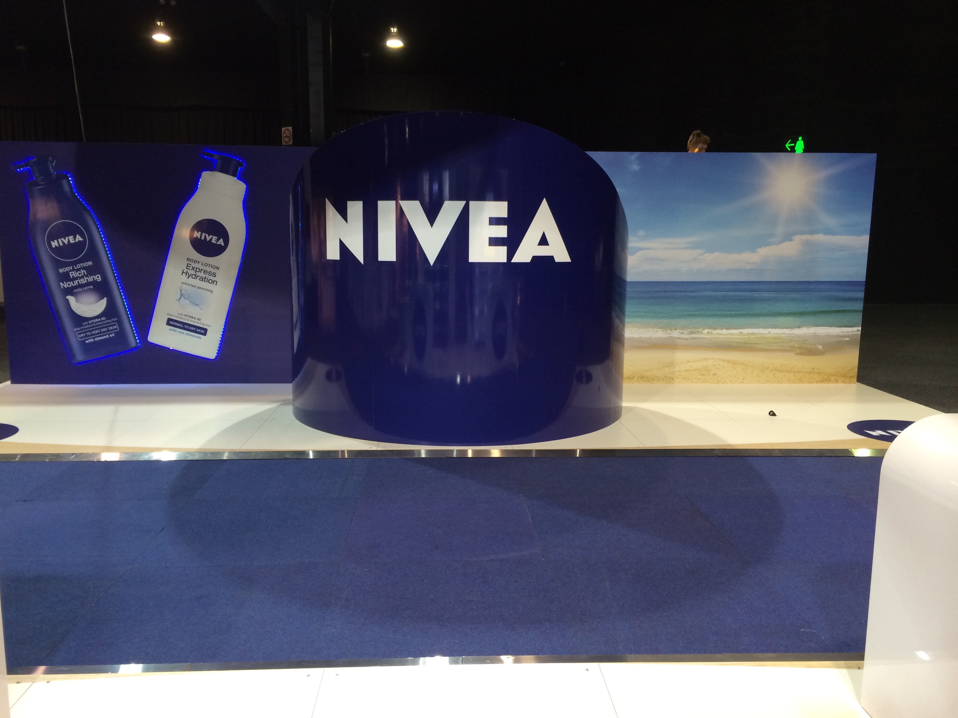 Nivea Event Signage